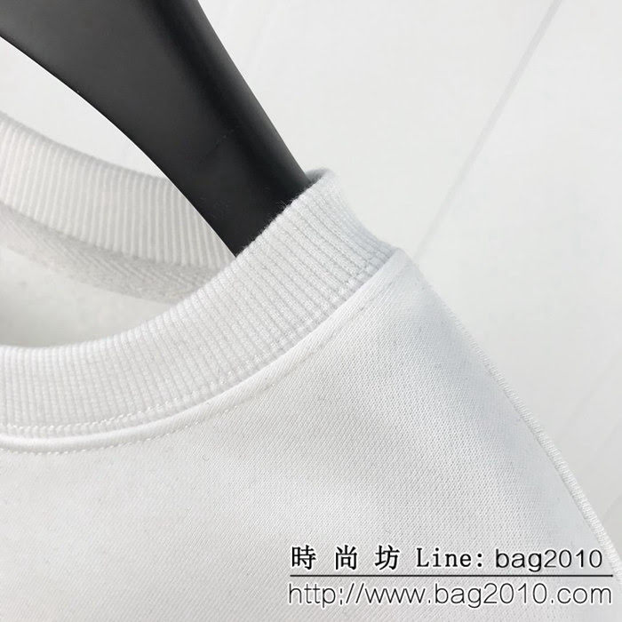 LV路易威登 X SuP聯名款 18秋冬新款 太陽花趣味公仔印花 純棉加絨衛衣 情侶款 ydi1535